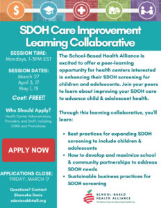 SDOH Care Improvement Flyer
