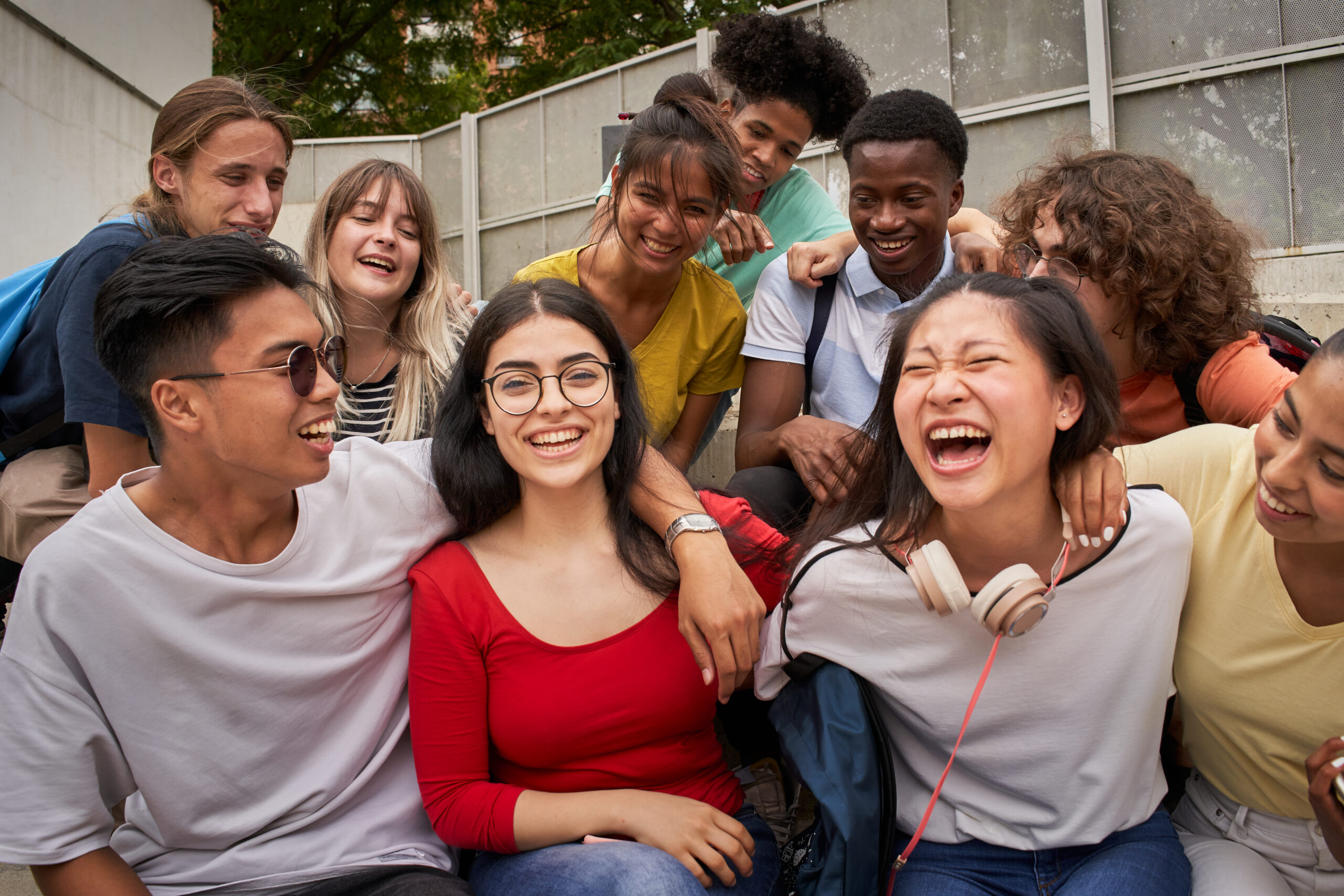 A group of youth image